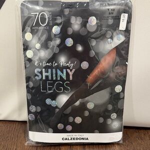 Calzedonia Shiny Legs 70 Denier Tights in Black